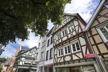 Obraz premium historic linz am rhein town germany