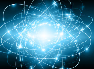 Best Internet Concept of global business.Technological background, symbols Wi-Fi, of the Internet, television, mobile and satellite communications