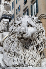 Lion de la Cathédrale San Lorenzo
