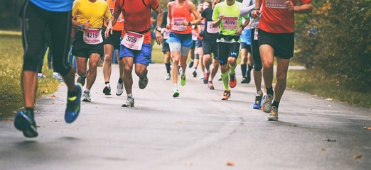 Marathon Läufer