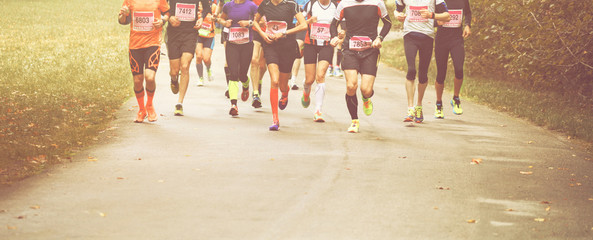Marathon Läufer