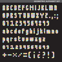 geometric alphabet set