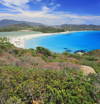 Italy, Sardinia, Cagliari district, Villasimius, Porto Giunco