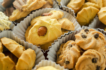group of assorted cookies
