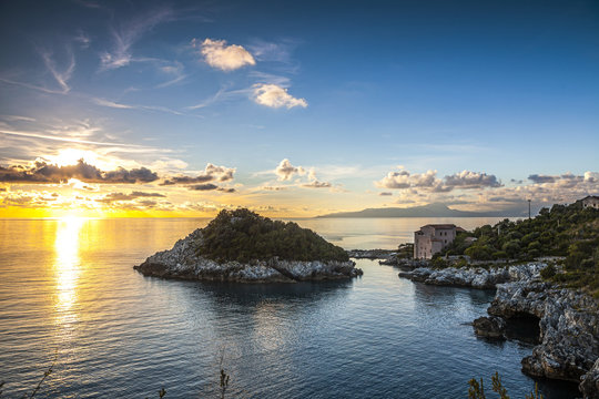 Italy, Basilicata, Potenza district, Gulf of Policastro, Maratea