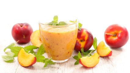 peach smoothie