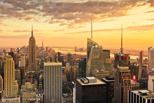 United States, New York City, Manhattan, Midtown, Empire State Building