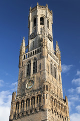 Fototapeta na wymiar Belfry of Bruges