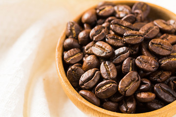roasted brown coffee beans