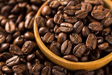 roasted brown coffee beans