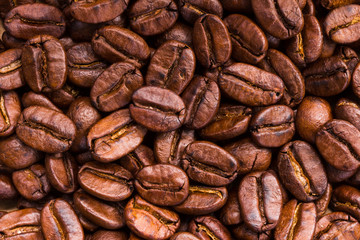 roasted brown coffee beans
