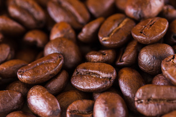 roasted brown coffee beans