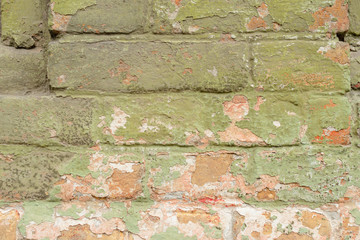 Brick texture with scratches and cracks