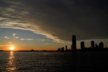 Obraz premium Sunset in the City