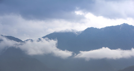 Fototapeta premium Zobacz na wzgórzu do genting highland, Malaysia