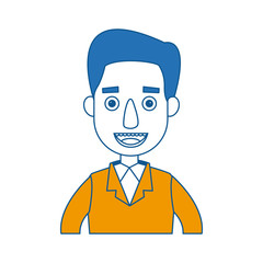 young man avatar character portrait people image