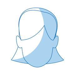 avatar girl woman profile female image vector illustration