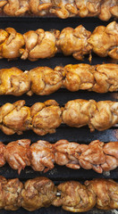 poulets grillés