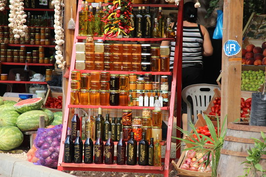 Marktstand Kroatien
