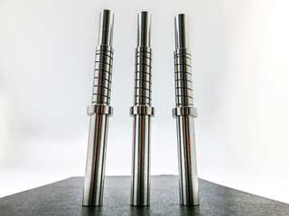 Stainless steel metal pin product machine quality control