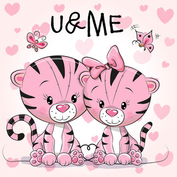 Two cute Tigers