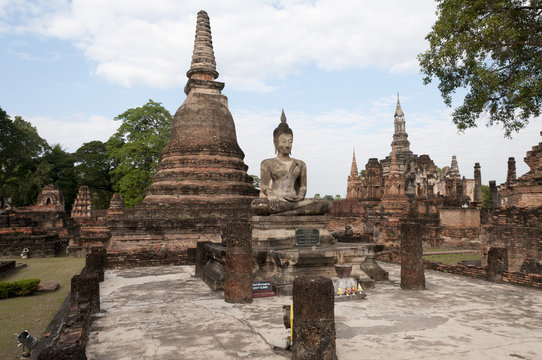 Sukhothai Historical Park in Thailand