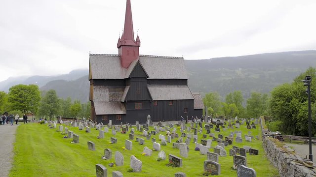 The stave church at Ringebu, built around the year 1220, is one of fewer than 30 surviving stave churches and is one of the largest.