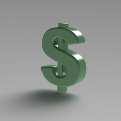 Dollar Sign green