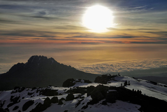 Sunrise on Kilimanjaro