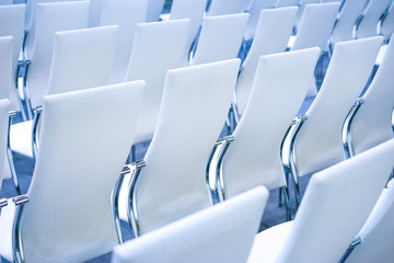 Obraz premium white chairs.
