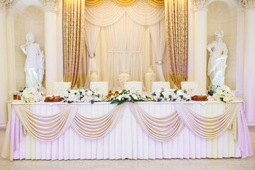  Wedding Candy Bar. Delicious sweet buffet with cupcakes. Sweet holiday buffet with cupcakes and...