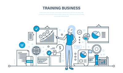 Business training, consulting, learning, teaching, professional and career growth, teamwork.