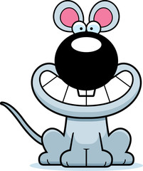 Happy Cartoon Mouse