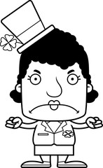 Cartoon Angry Irish Woman
