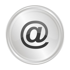 at - Verchromter Button