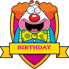 Cartoon Birthday Clown Graphic
