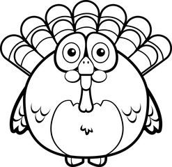 Cartoon Turkey