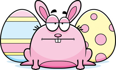 Calm Cartoon Easter Bunny