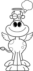 Cartoon Holy Cow Dreaming