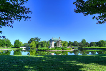 Obraz premium The Forest Park bandstand in St. Louis, Missouri.