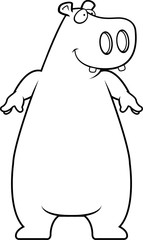Hippo Smiling