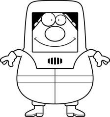 Smiling Cartoon Hazmat