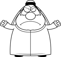 Angry Cartoon Sheikh