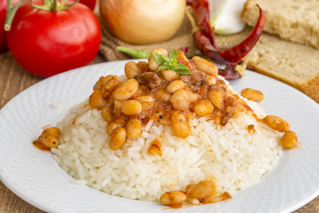 Türk Mutfağı; Pilav Üstü Kuru Fasulye