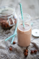 Chocolate hazelnut milk