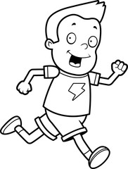 Boy Running