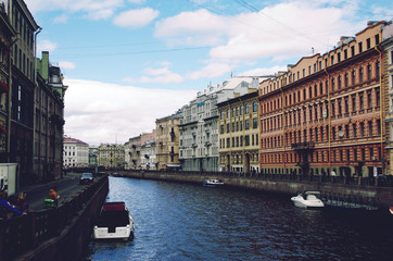 Obraz premium Canal. Saint-Petersburg, Russia. 