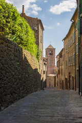 Montecatini Val di Cecina is a small  medieval hilltown in Tuscany, Italy