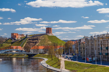 Wzgórze Gedymina nad Wilią © fotozen