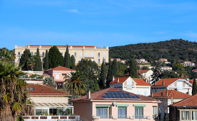 residential area in the south of France